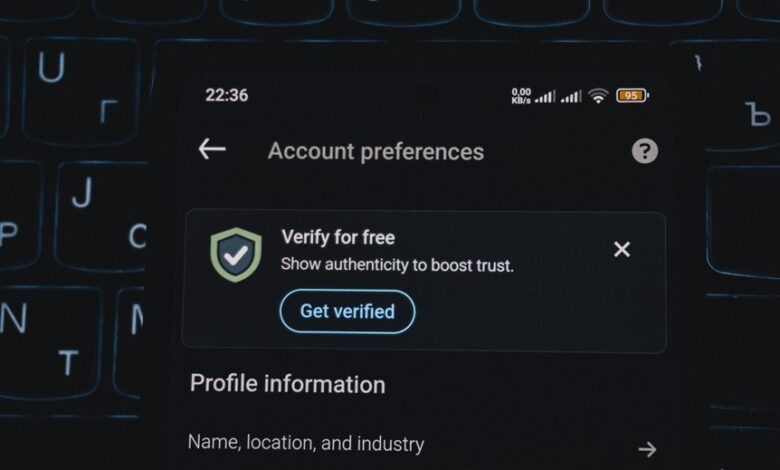verified number profiles for five phone numbers